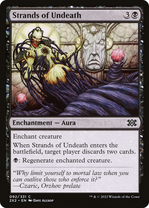 Strands of Undeath (2X2-092) [Double Masters 2022] MTG Single Wizards of the Coast