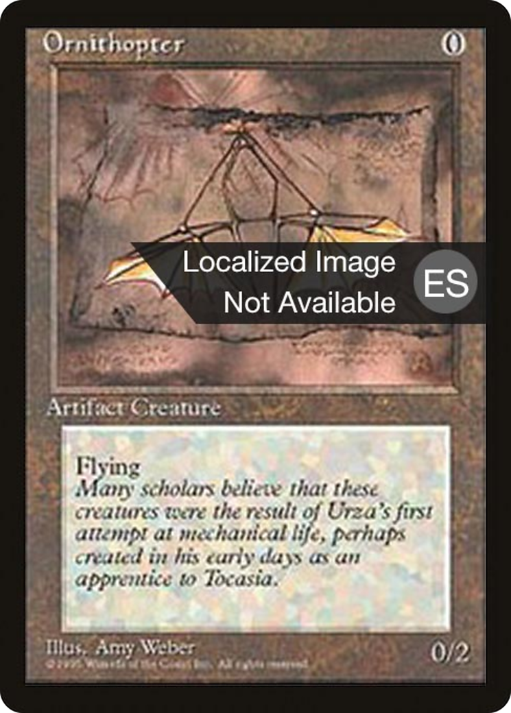 Ornithopter (4BB-341) [Fourth Edition Foreign Black Border] MTG Single Wizards of the Coast