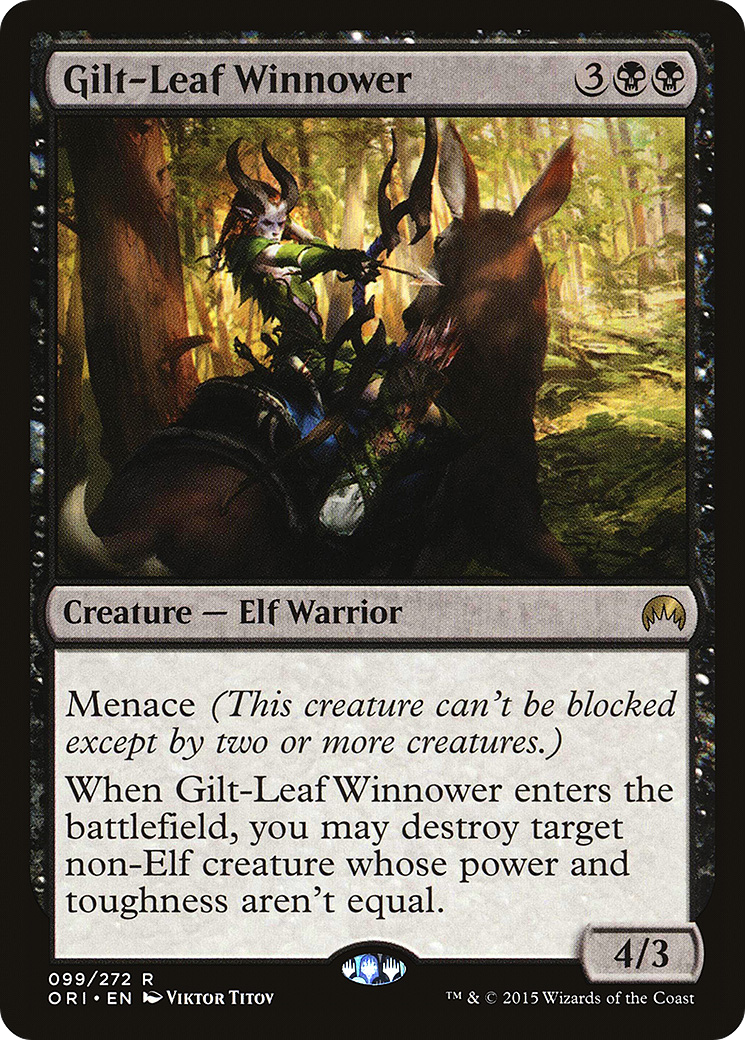 Gilt-Leaf Winnower (ORI-099) [Magic Origins] MTG Single Wizards of the Coast