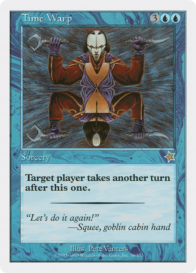 Time Warp (S99-056) [Misc] Starter 1999 MTG Single Wizards of the Coast