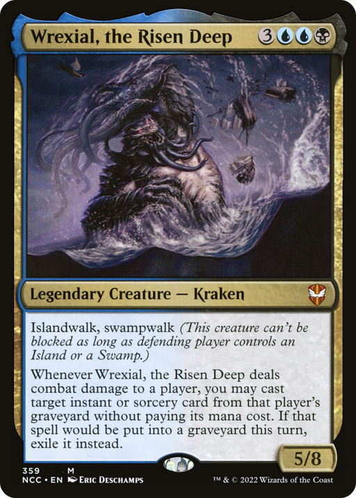 Wrexial, the Risen Deep (NCC-359) [New Capenna Commander] MTG Single Wizards of the Coast