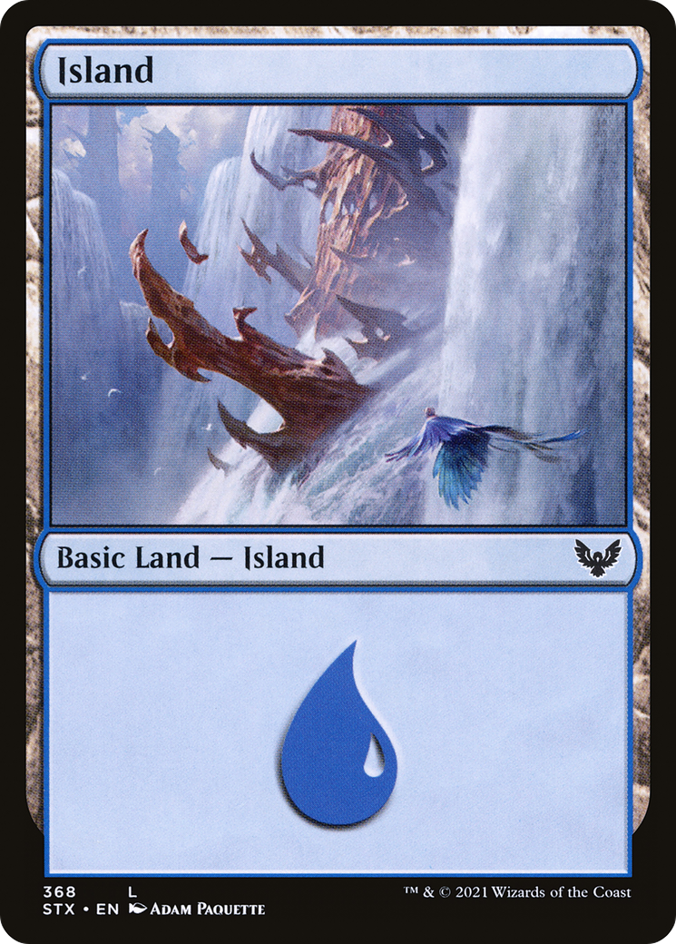 Island (368) (STX-368) [Strixhaven: School of Mages] MTG Single Wizards of the Coast