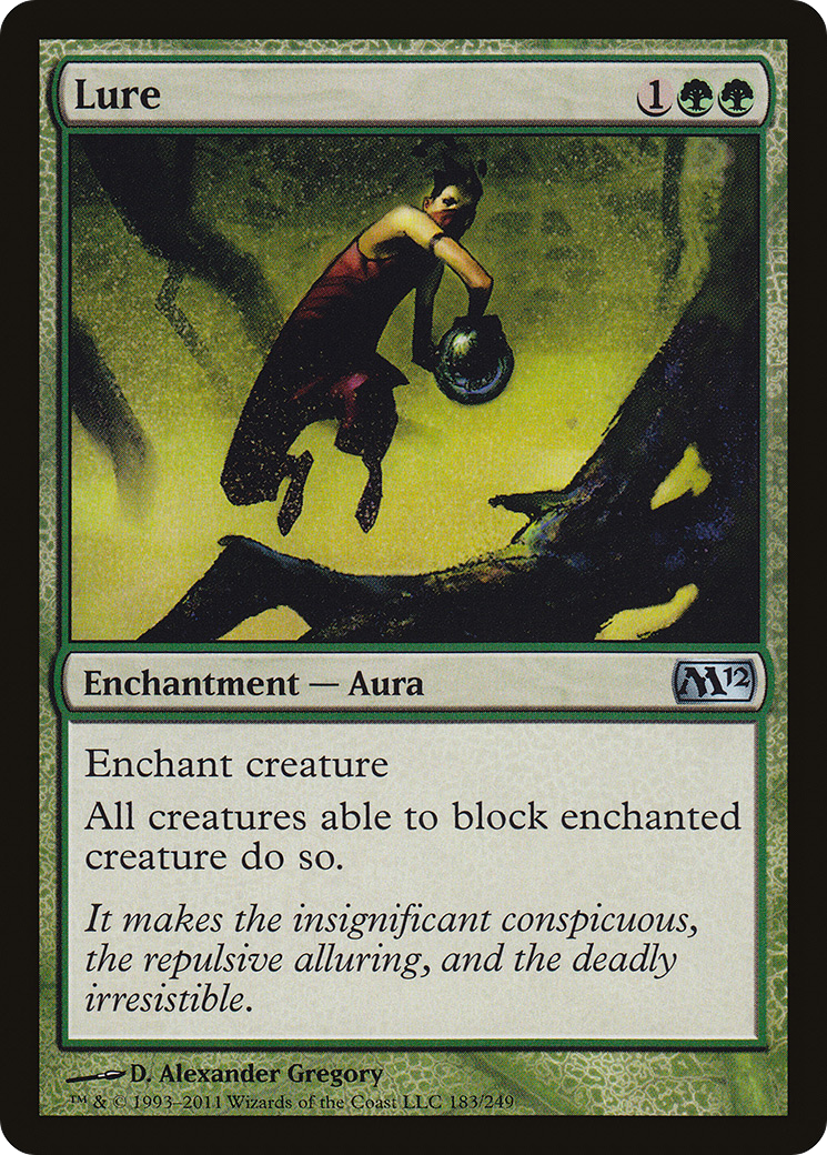 Lure (M12-183) [Magic 2012] Foil MTG Single Wizards of the Coast