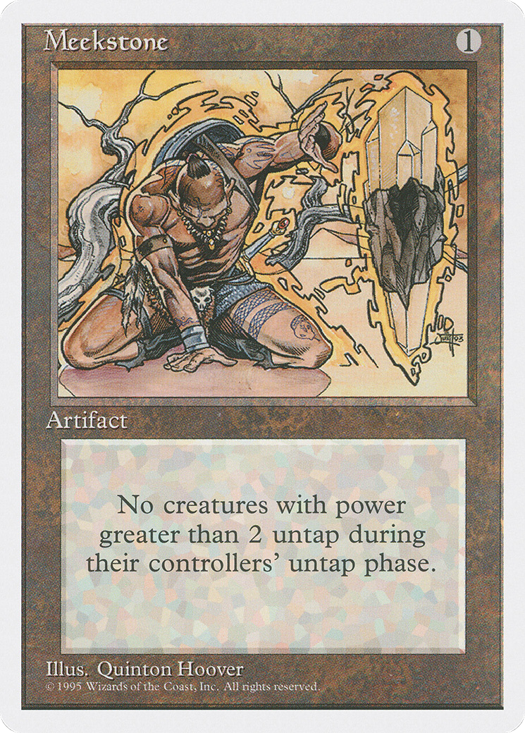Meekstone (4ED-335) [Fourth Edition] MTG Single Wizards of the Coast