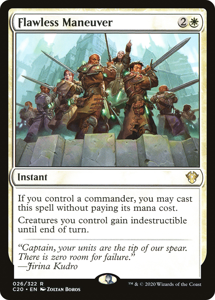 Flawless Maneuver (C20-026) [Commander 2020] MTG Single Wizards of the Coast