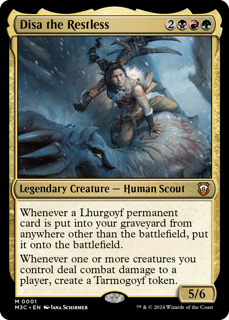 Disa the Restless (M3C-001) [Modern Horizons 3 Commander] Foil MTG Single Wizards of the Coast