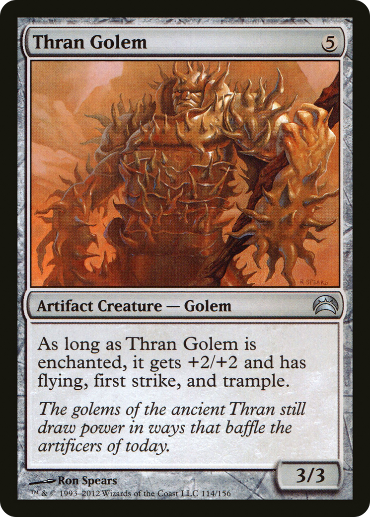 Thran Golem (PC2-114) [Misc] Planechase 2012 MTG Single Wizards of the Coast