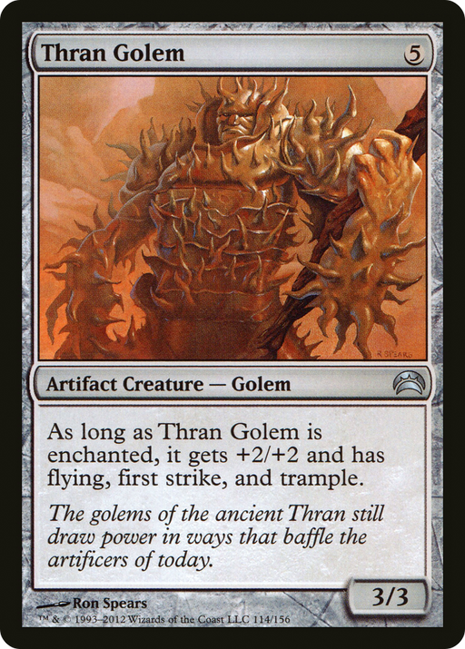 Thran Golem (PC2-114) [Misc] Planechase 2012 MTG Single Wizards of the Coast