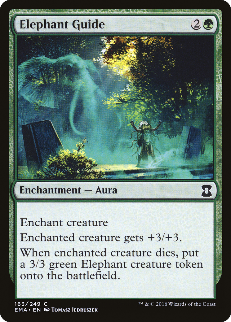 Elephant Guide (EMA-163) [Eternal Masters] Foil MTG Single Wizards of the Coast