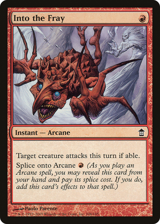 Into the Fray (SOK-106) [Saviors of Kamigawa] MTG Single Wizards of the Coast
