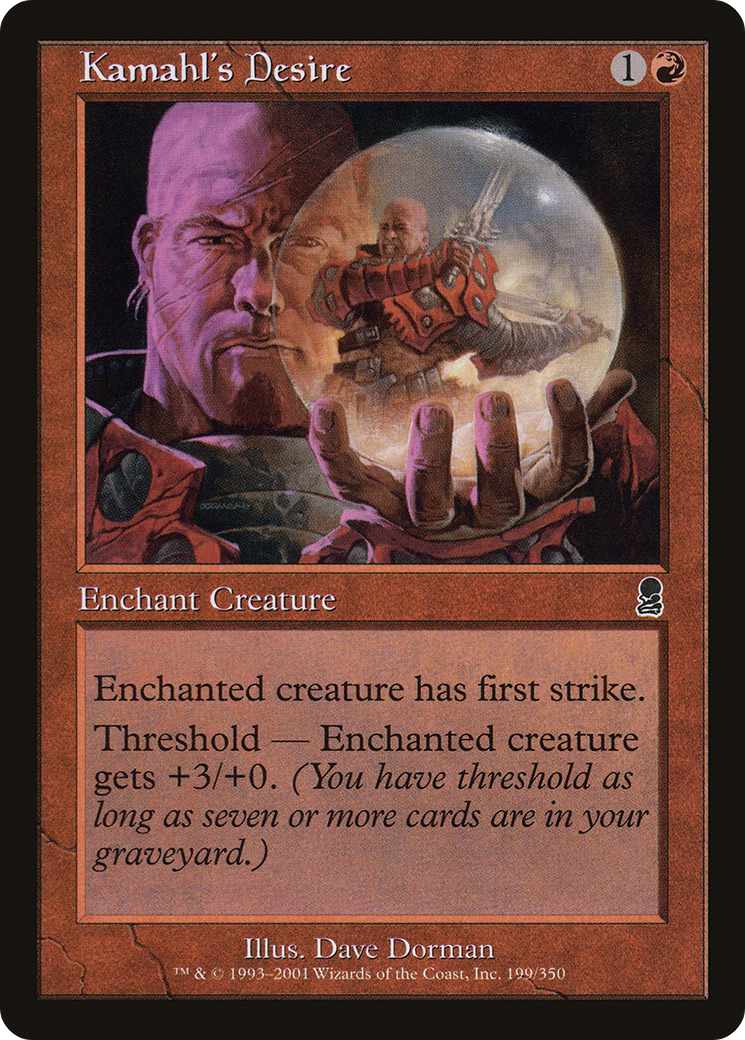 Kamahl's Desire (ODY-199) [Odyssey] MTG Single Wizards of the Coast