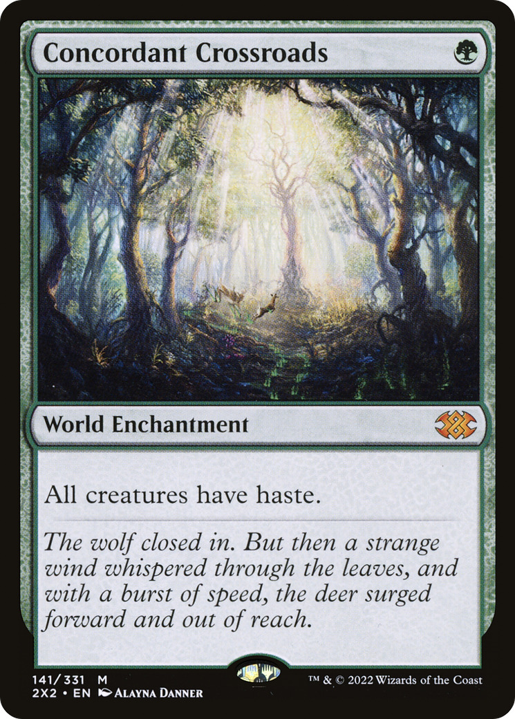 Concordant Crossroads [Double Masters 2022] MTG Single Magic: The Gathering