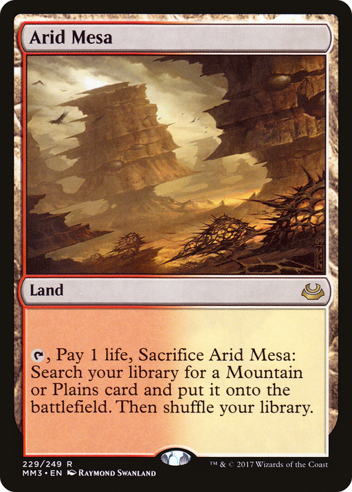 Arid Mesa (MM3-229) [Modern Masters 2017] MTG Single Wizards of the Coast