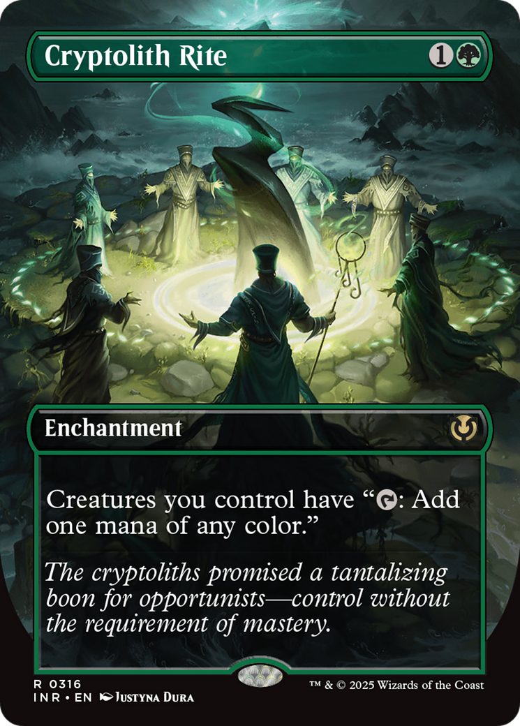 Cryptolith Rite (INR-316) [Innistrad Remastered] (Borderless) Foil MTG Single Wizards of the Coast