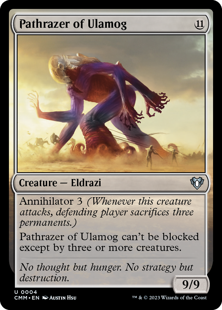 Pathrazer of Ulamog (CMM-004) [Commander Masters] MTG Single Wizards of the Coast