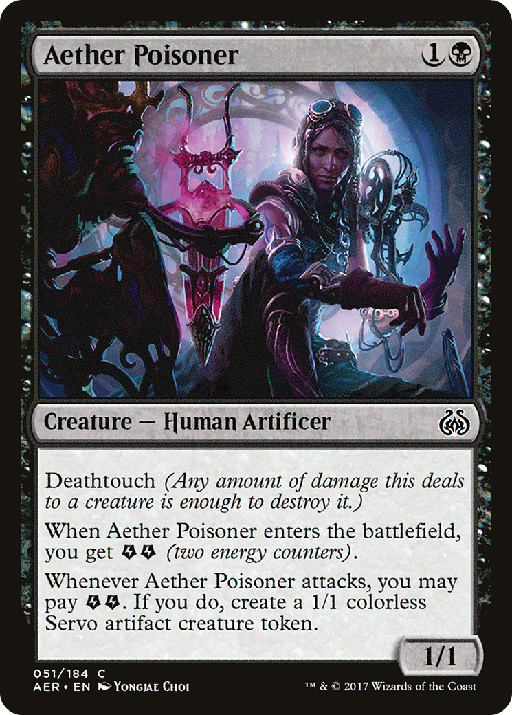 Aether Poisoner (AER-051) [Aether Revolt] MTG Single Wizards of the Coast