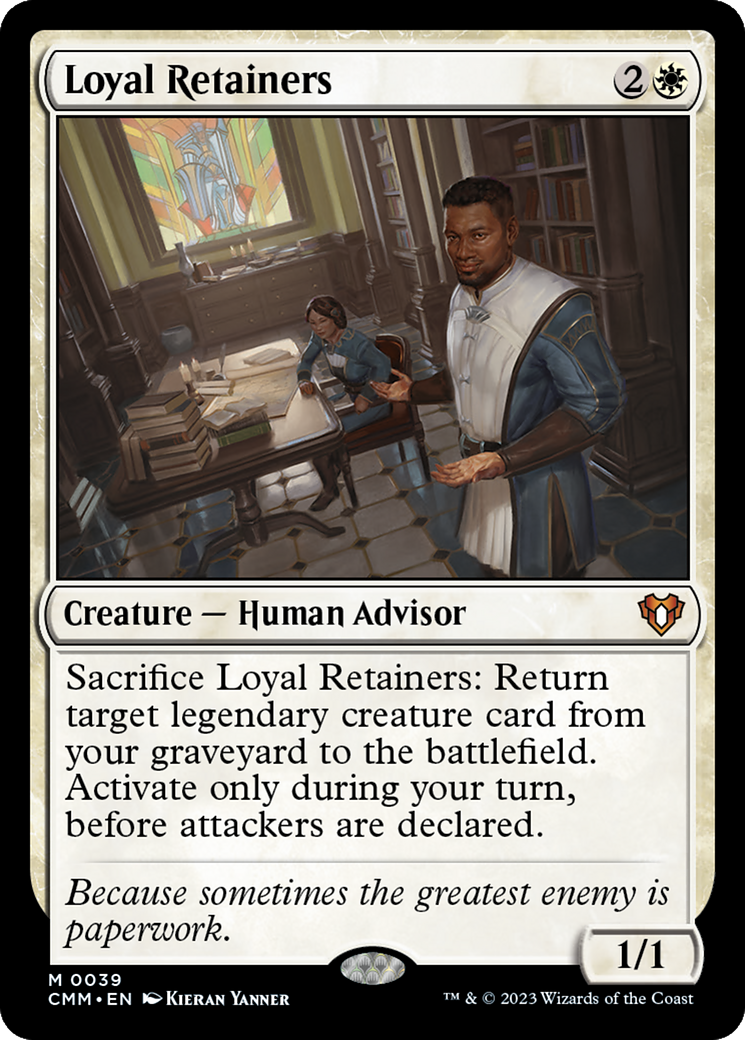 Loyal Retainers (CMM-039) [Commander Masters] Foil MTG Single Wizards of the Coast