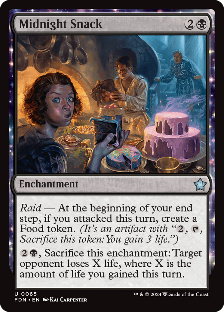Midnight Snack (FDN-065) [Foundations] MTG Single Wizards of the Coast