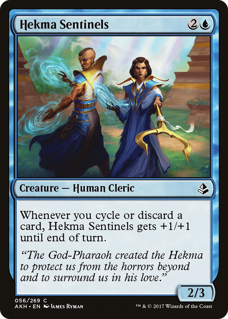 Hekma Sentinels (AKH-056) [Amonkhet] Foil MTG Single Wizards of the Coast