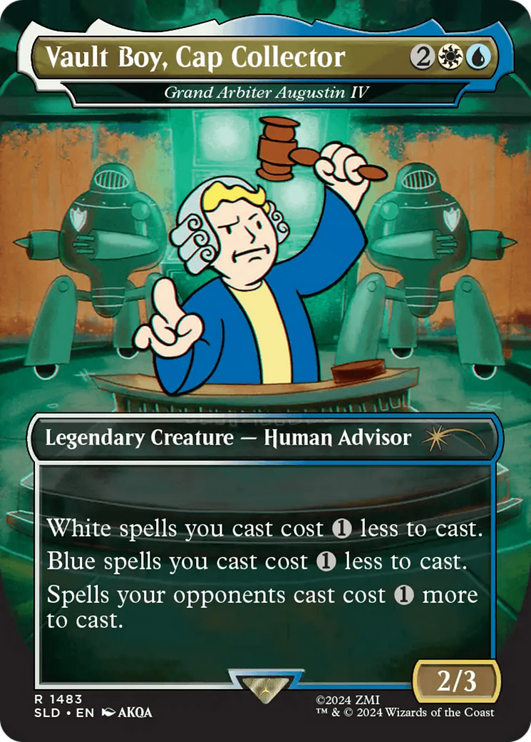 Grand Arbiter Augustin IV (SLD-1483) [Secret Lair] Drop (Borderless) MTG Single Wizards of the Coast