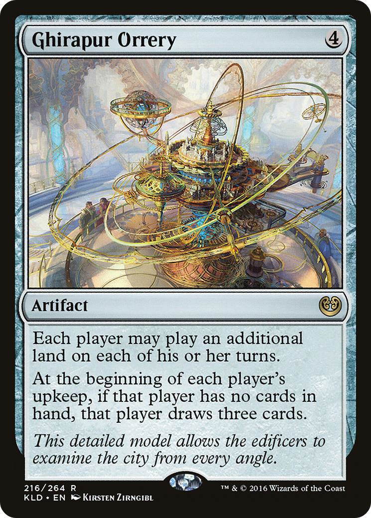 Ghirapur Orrery (KLD-216) [Kaladesh] Foil MTG Single Wizards of the Coast