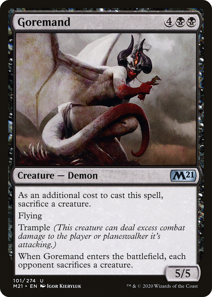 Goremand (M21-101) [Core Set 2021] Foil MTG Single Wizards of the Coast