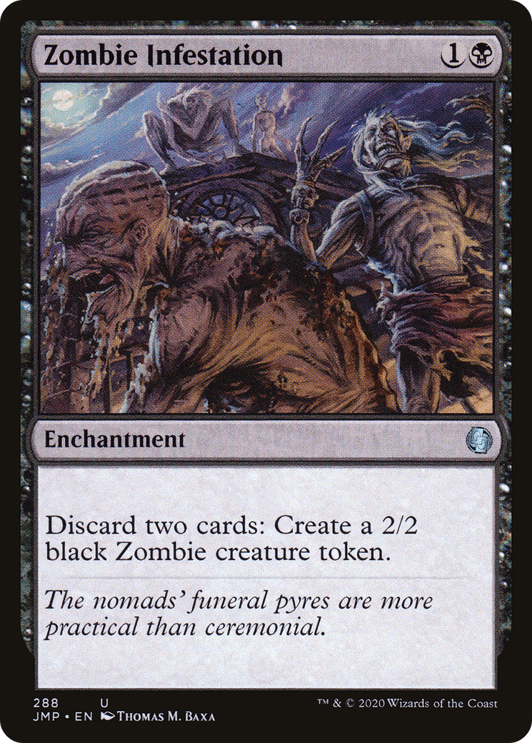 Zombie Infestation (JMP-288) [Jumpstart] MTG Single Wizards of the Coast