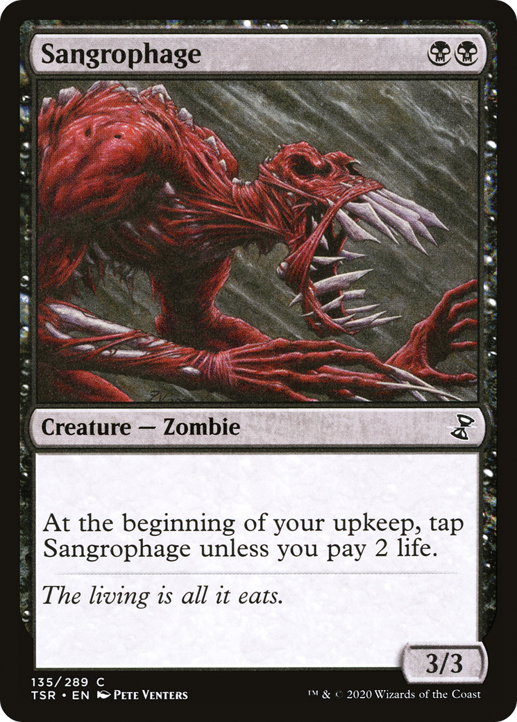 Sangrophage (TSR-135) [Time Spiral Remastered] MTG Single Wizards of the Coast