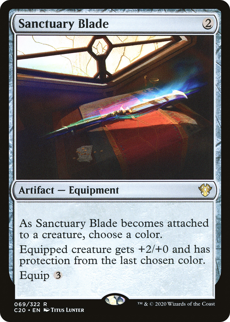 Sanctuary Blade (C20-069) [Commander 2020] MTG Single Wizards of the Coast