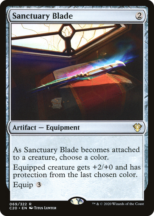 Sanctuary Blade (C20-069) [Commander 2020] MTG Single Wizards of the Coast
