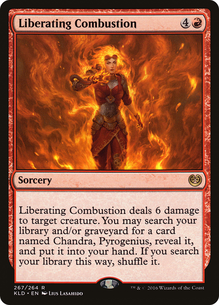 Liberating Combustion (KLD-267) [Kaladesh] MTG Single Wizards of the Coast