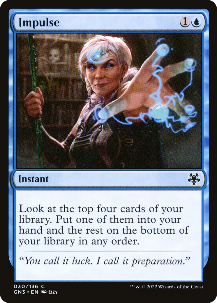Impulse (GN3-030) [Misc] Game Night: Free-for-All MTG Single Wizards of the Coast