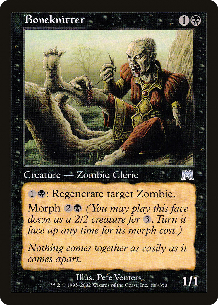 Boneknitter (ONS-128) [Onslaught] Foil MTG Single Wizards of the Coast