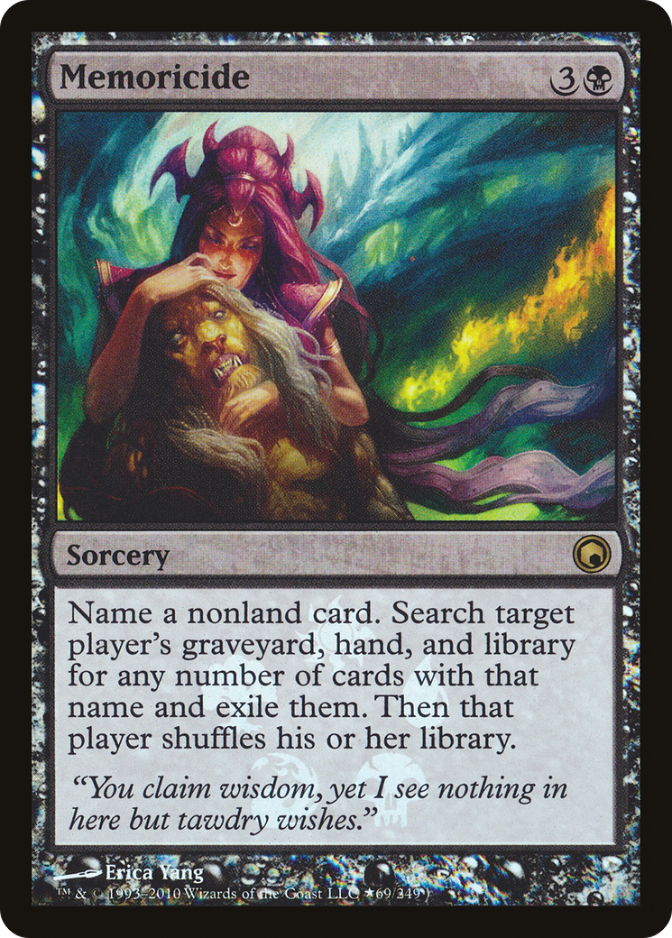 Memoricide (BABP-029) [Scars of Mirrodin Promos] Foil MTG Single Wizards of the Coast