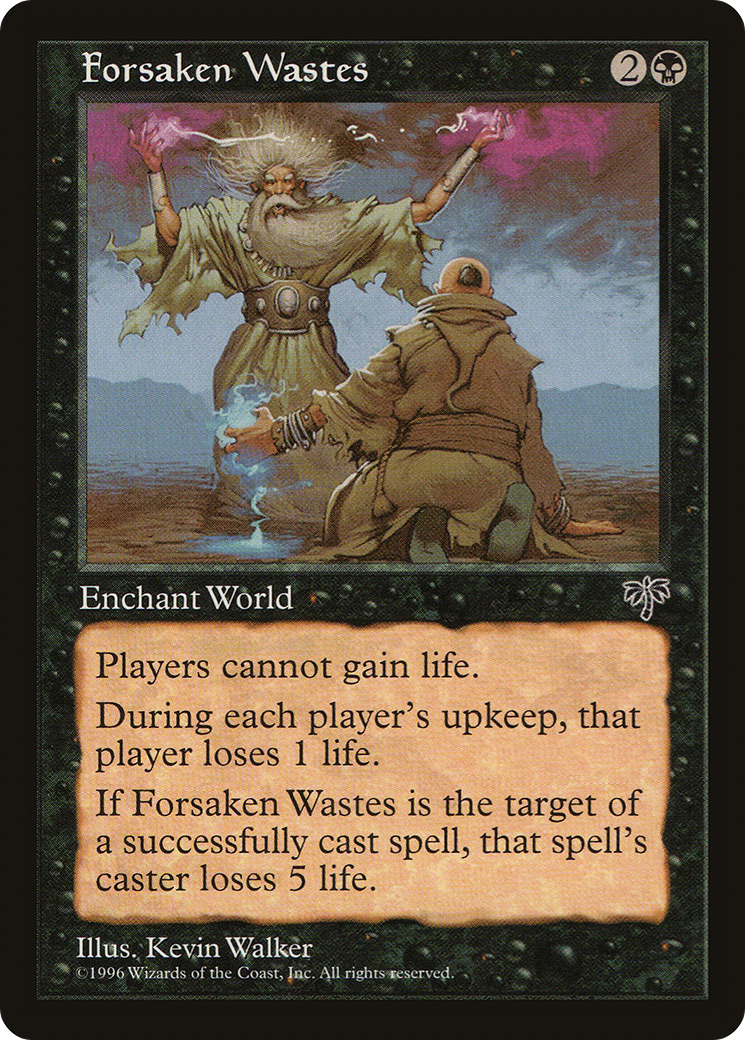 Forsaken Wastes (MIR-) [Mirage] MTG Single Wizards of the Coast