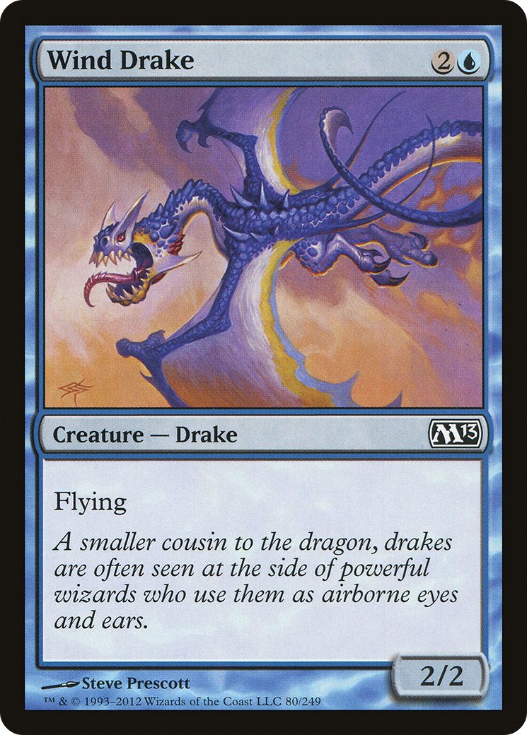 Wind Drake (M13-080) [Magic 2013] MTG Single Wizards of the Coast