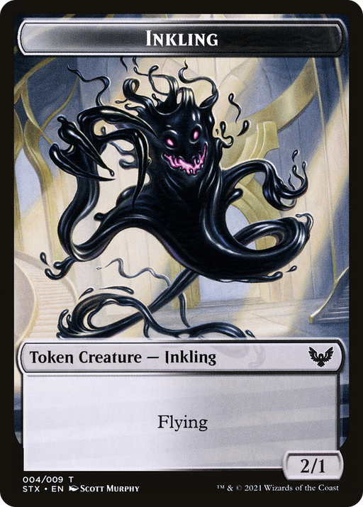Inkling Token (STX-004) [Tokens] Strixhaven: School of Mages Tokens MTG Single Wizards of the Coast