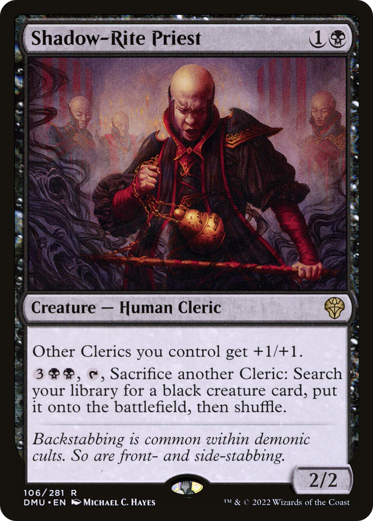 Shadow-Rite Priest (DMU-106) [Dominaria United] MTG Single Wizards of the Coast
