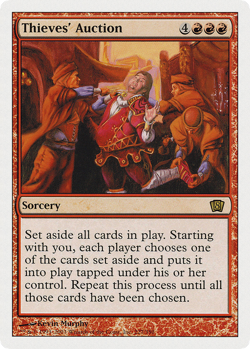 Thieves' Auction (8ED-227) [8th Edition] MTG Single Wizards of the Coast