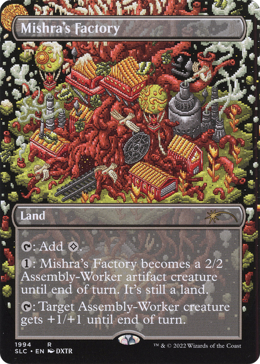 Mishra's Factory (SLC-1994) [Secret Lair] Countdown Kit (Borderless) MTG Single Wizards of the Coast