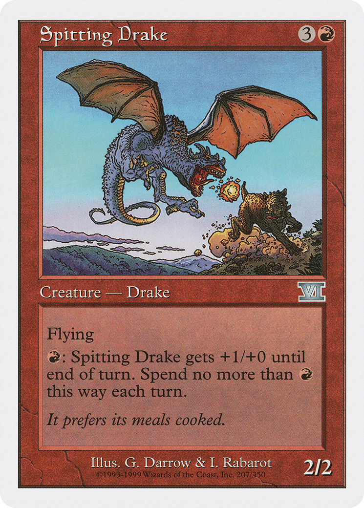 Spitting Drake (6ED-207) [Classic Sixth Edition] MTG Single Wizards of the Coast