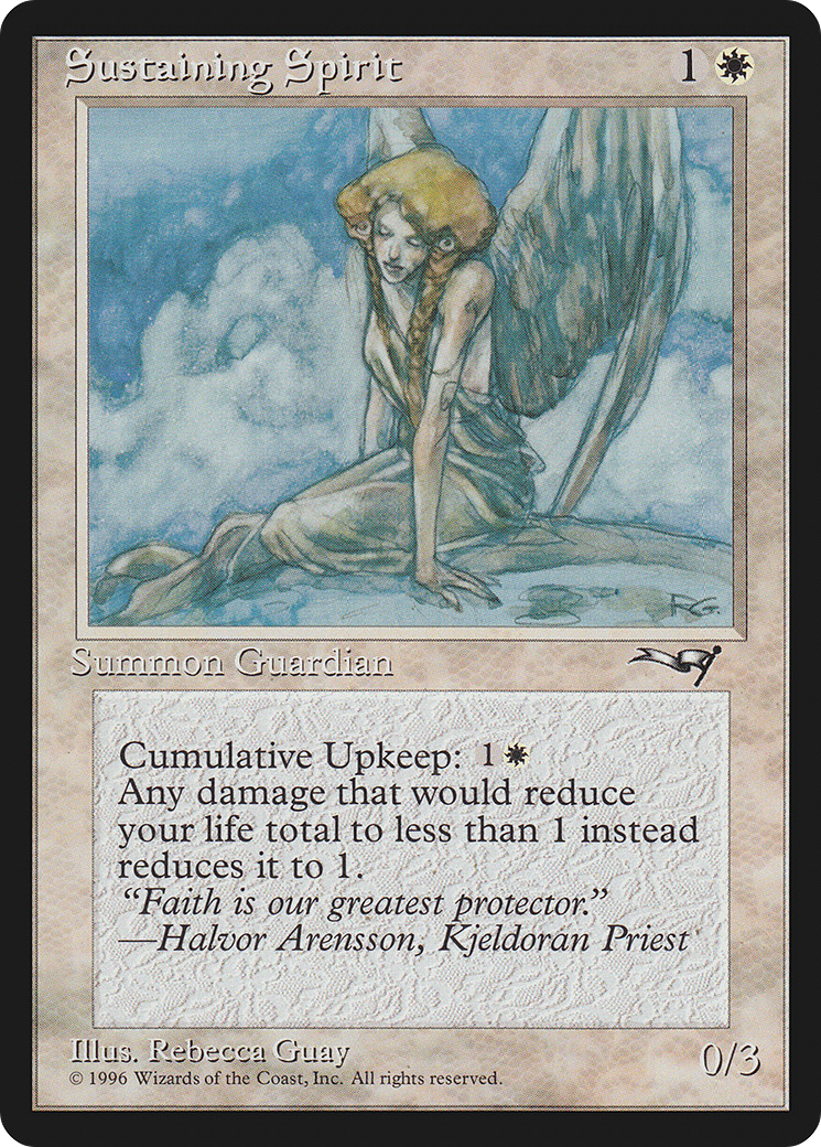 Sustaining Spirit (ALL-018) [Alliances] MTG Single Wizards of the Coast