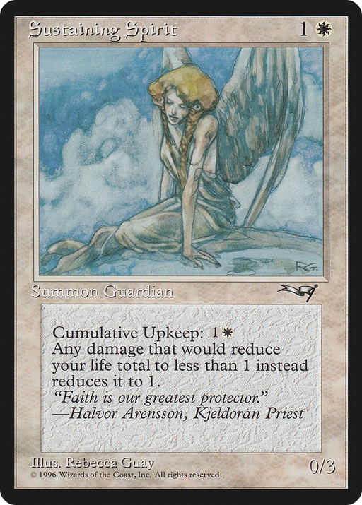 Sustaining Spirit (ALL-018) [Alliances] MTG Single Wizards of the Coast