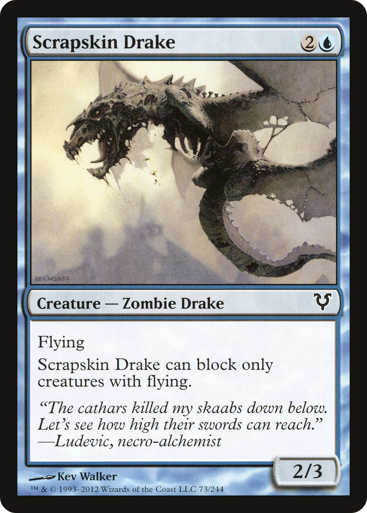 Scrapskin Drake (AVR-073) [Avacyn Restored] MTG Single Wizards of the Coast