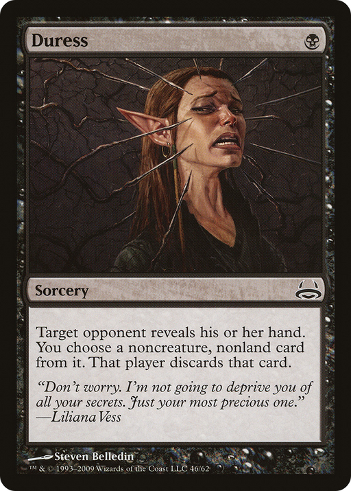 Duress (DDC-046) [Misc] Duel Decks: Divine vs. Demonic MTG Single Wizards of the Coast