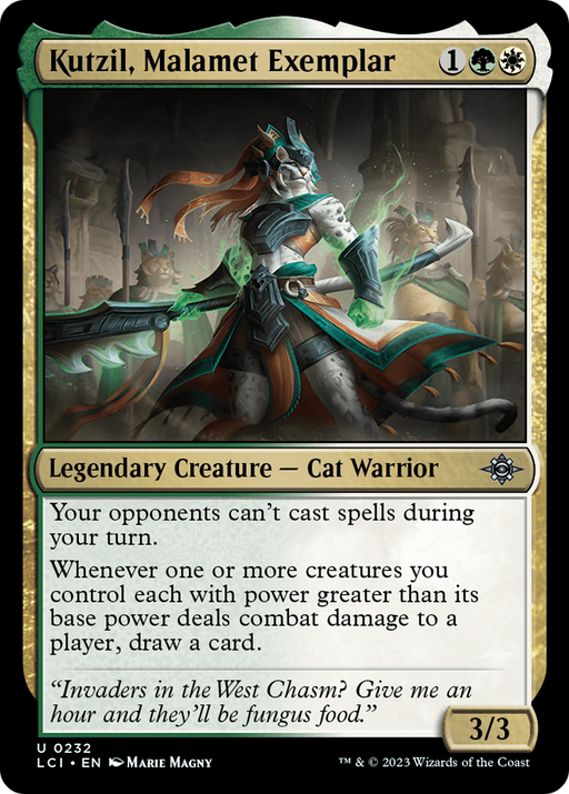 Kutzil, Malamet Exemplar (LCI-232) [The Lost Caverns of Ixalan] MTG Single Wizards of the Coast