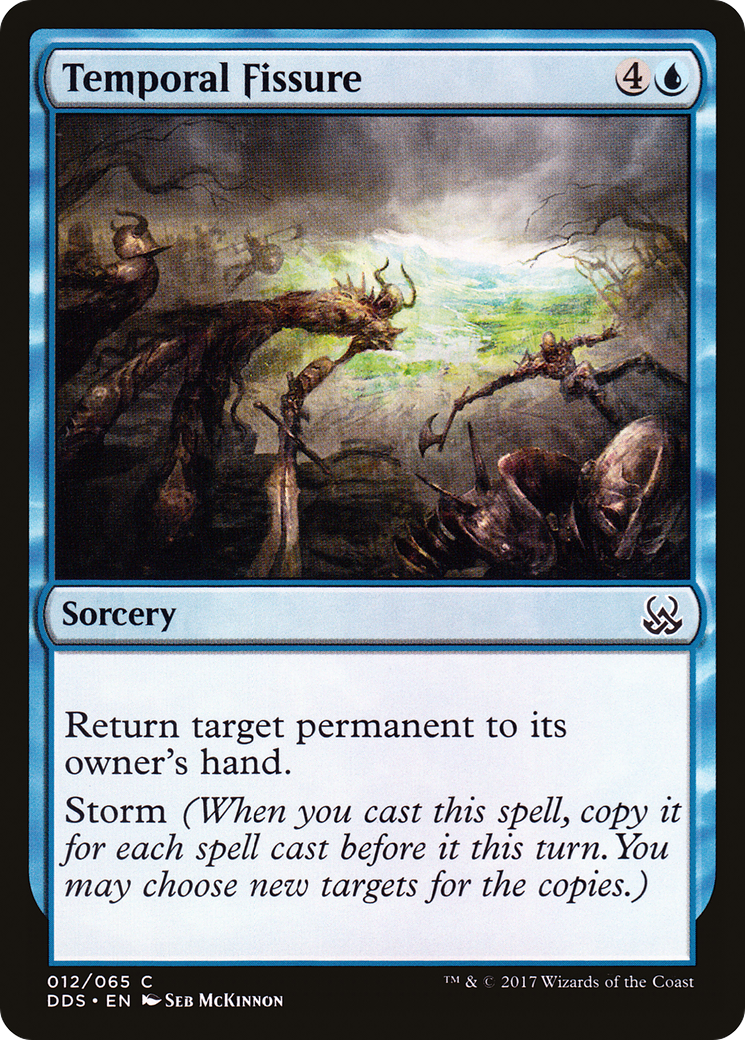 Temporal Fissure (DDS-012) [Misc] Duel Decks: Mind vs. Might MTG Single Wizards of the Coast