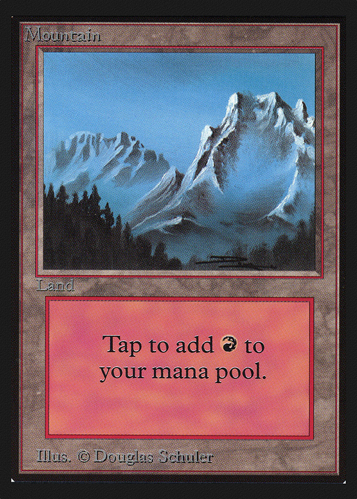 Mountain (IED-298) [Intl. Collectors' Edition] MTG Single Wizards of the Coast