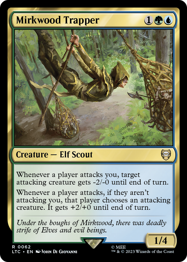 Mirkwood Trapper (LTC-062) [Tales of Middle-earth Commander] MTG Single Wizards of the Coast