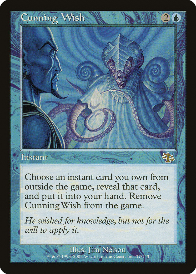 Cunning Wish (JUD-037) [Judgment] MTG Single Wizards of the Coast